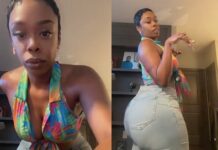 BBL So Big, the Back of Her Pants Can’t Even Touch Her Back