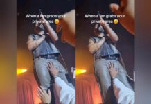 Sis Got Too Bold: Mario Checked Fan Who Grabbed the Goods On Stage!